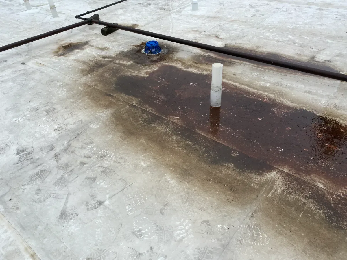 Repairs associated with ponding