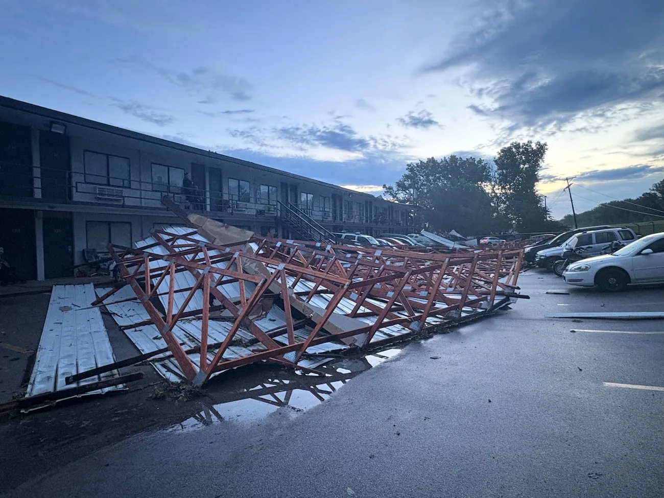 Wind-related assembly damage