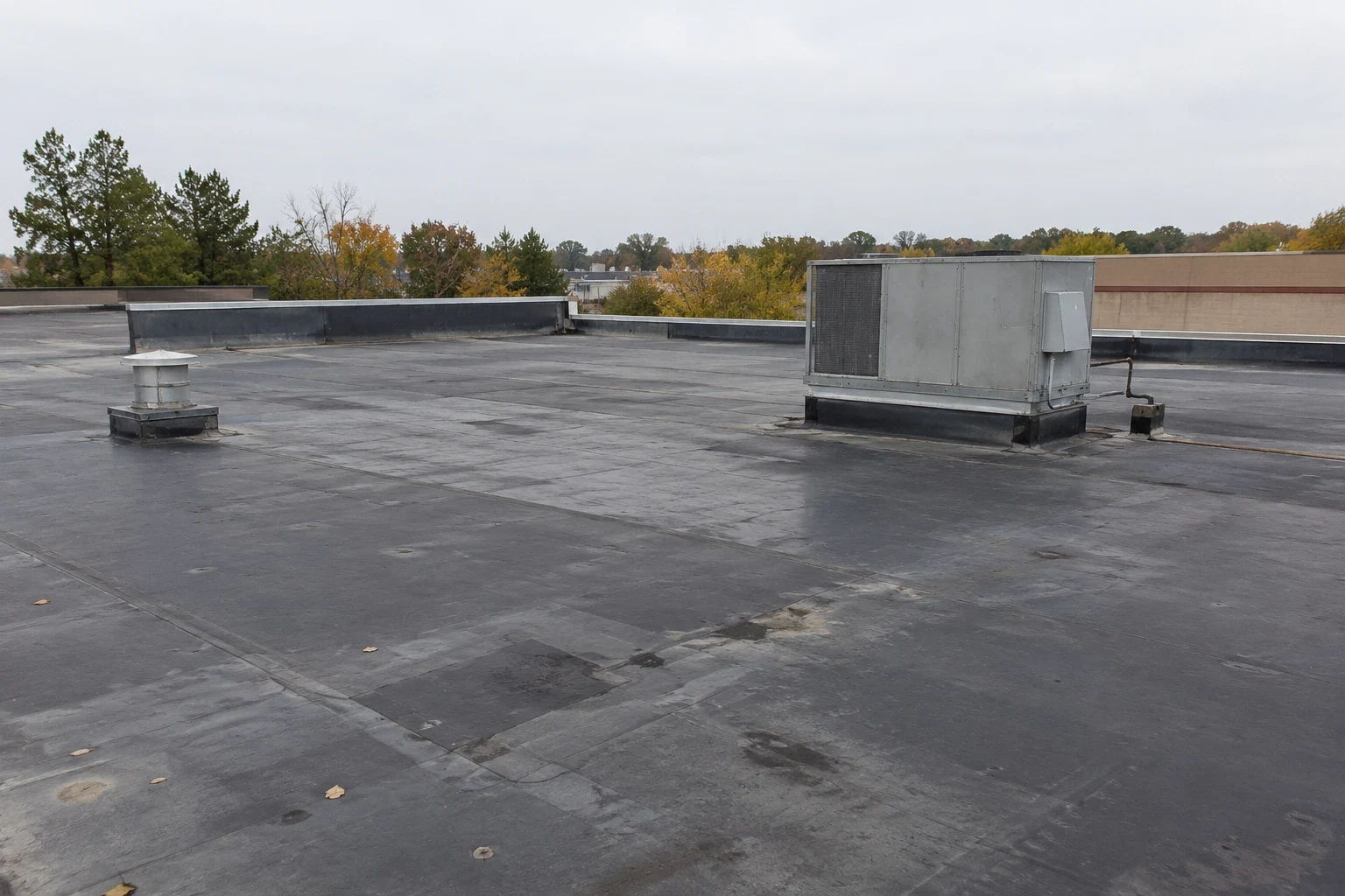grocery roof work