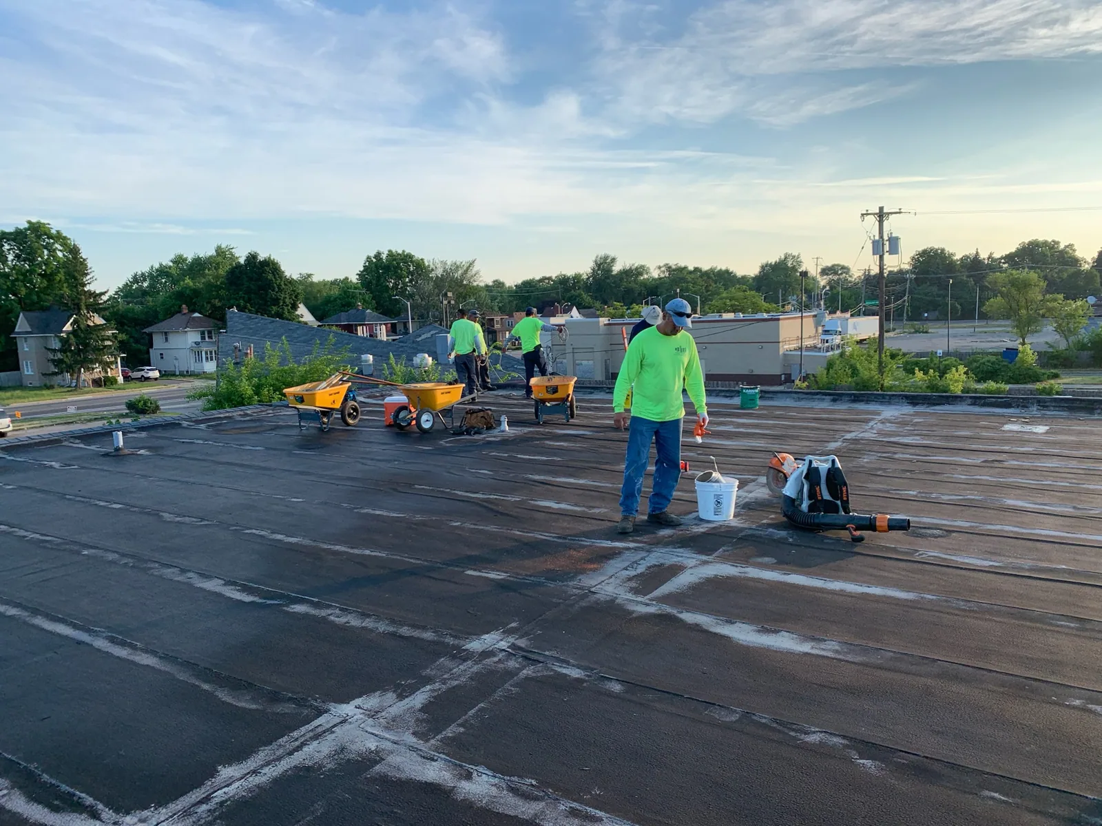 Commercial Roof Replacement in Quincy, MA