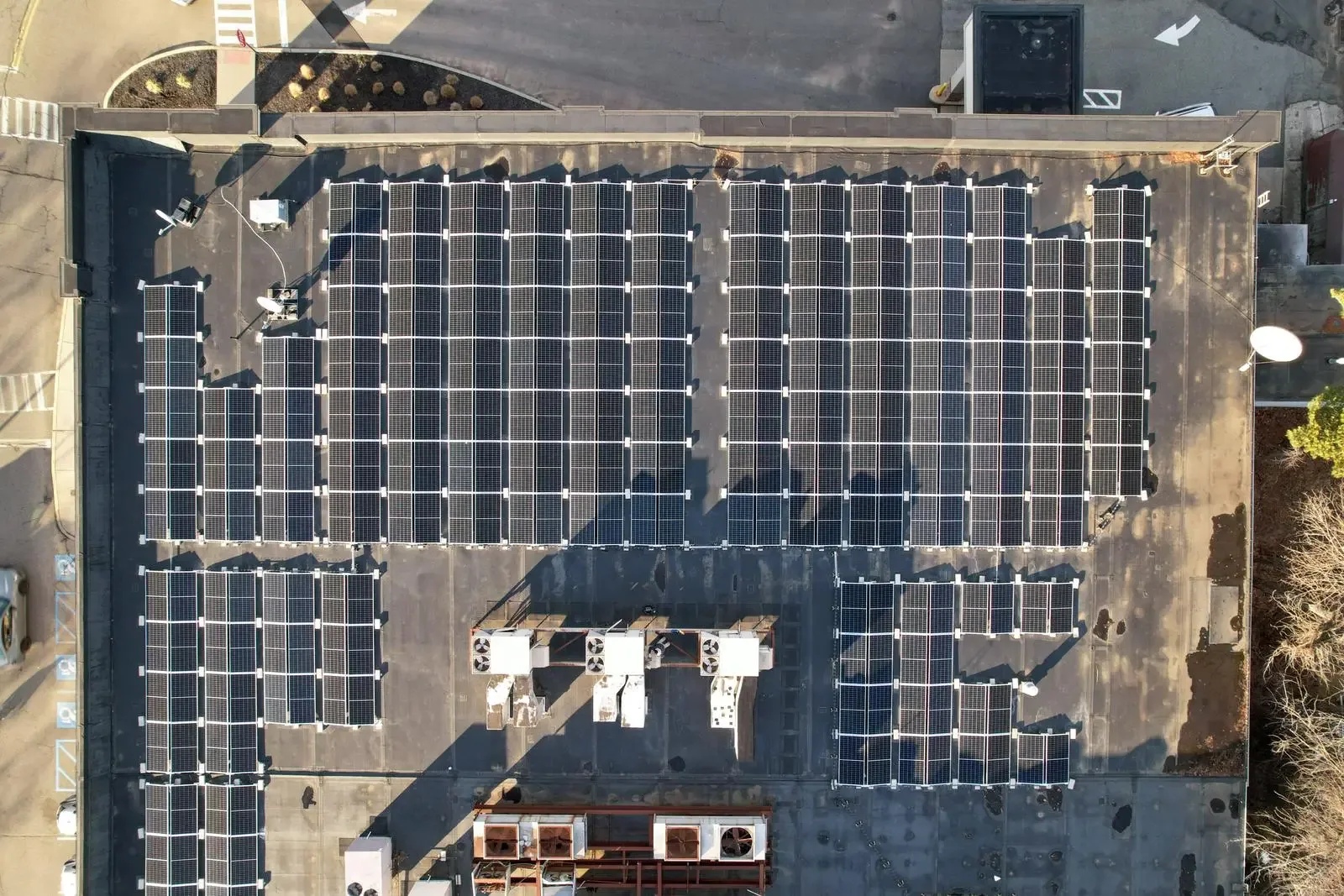 Overhead roof imaging