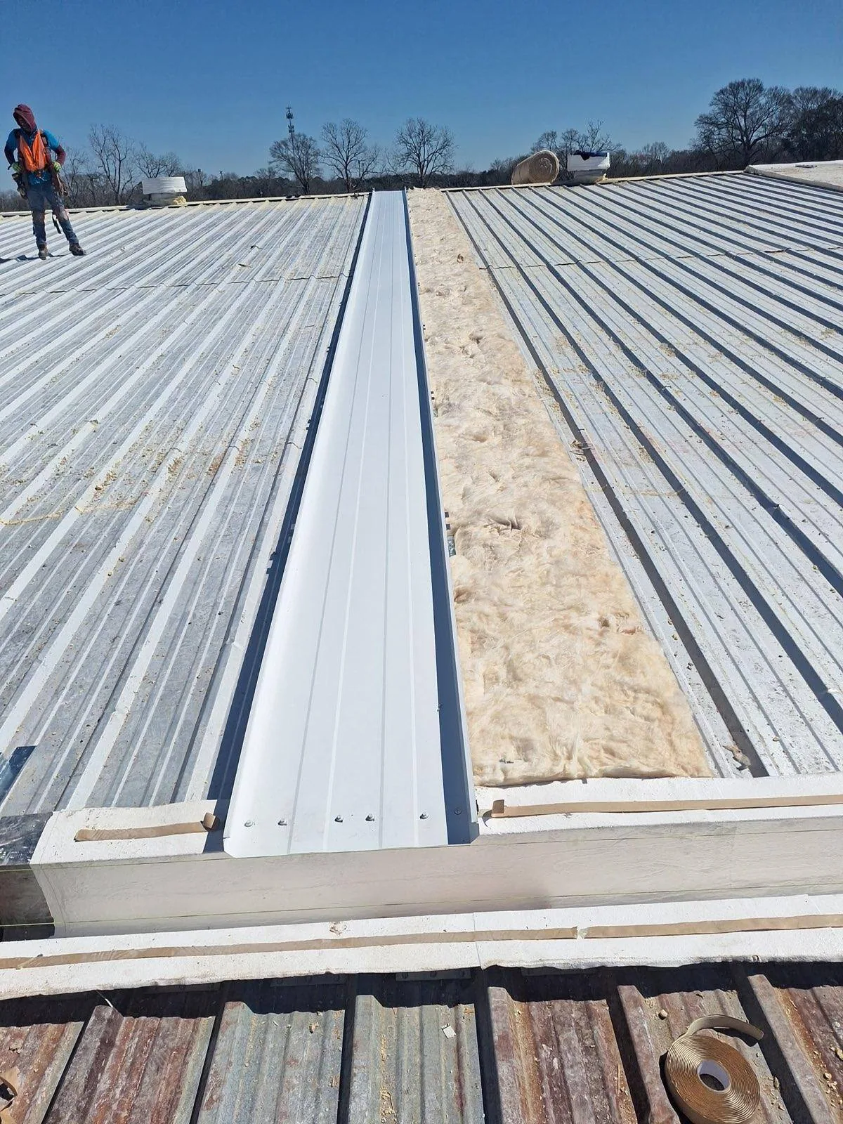 insulation and cover-board work